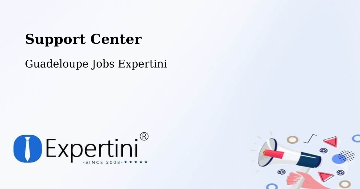 Support Services – Bois De Rose - Guadeloupe Jobs Expertini